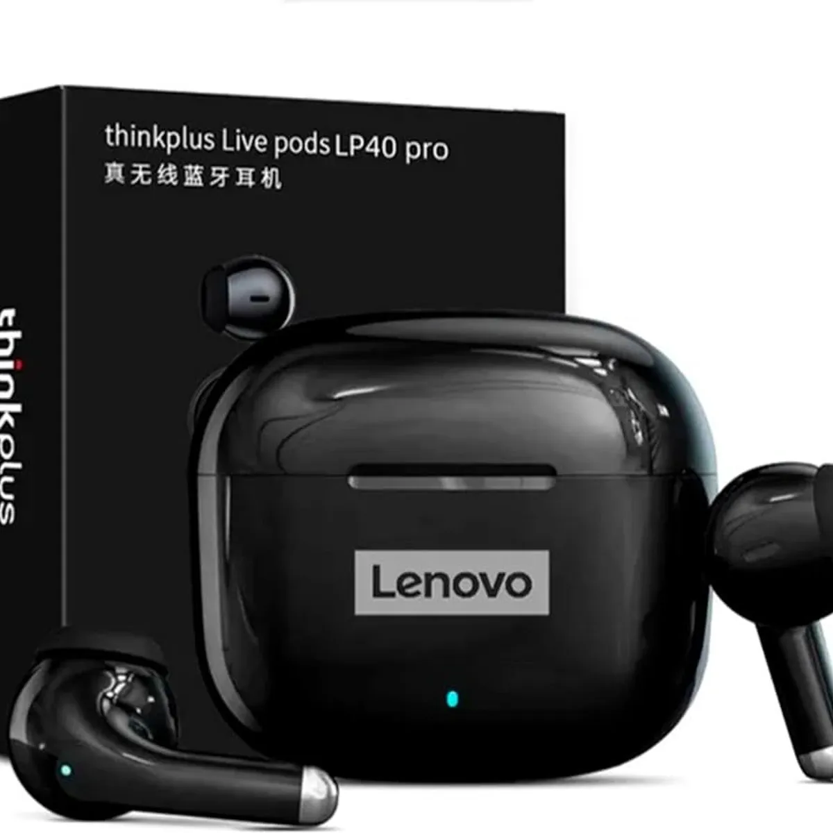 LENOVO - AUDIFONOS INALAMBRICOS LENOVO TWS NEGRO LP40 PRO