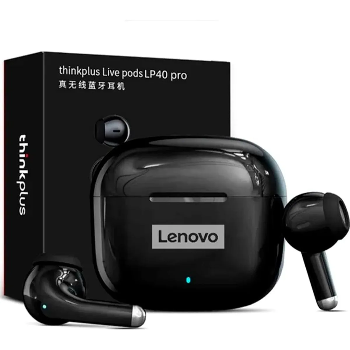 LENOVO - AUDIFONOS INALAMBRICOS LENOVO TWS NEGRO LP40 PRO