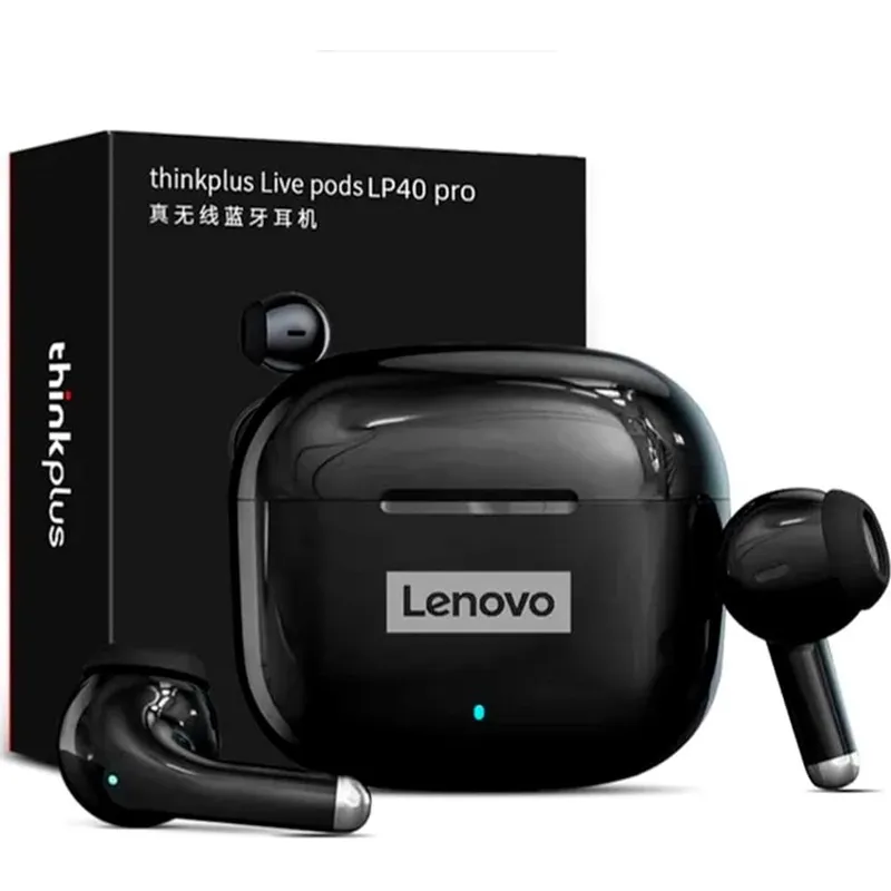 LENOVO - AUDIFONOS INALAMBRICOS LENOVO TWS NEGRO LP40 PRO