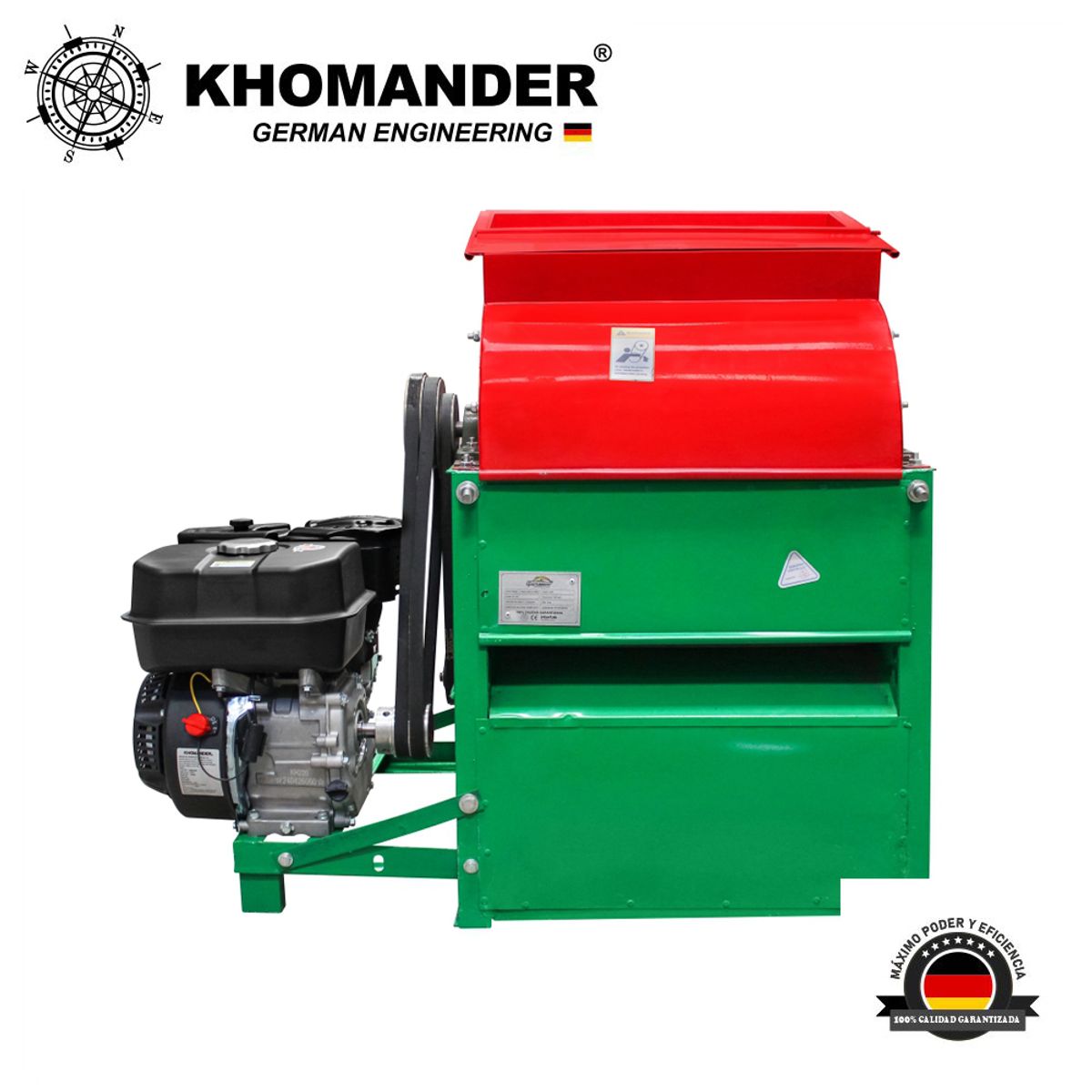 KHOMANDER - PELADORA Y DESGRANADORA DE MAIZ 1200 KGH - KHOMANDER