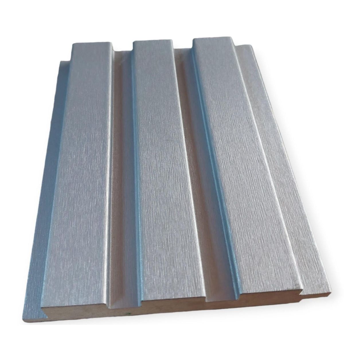 GENERICO - Wall Panel de MDF Plata 6 planchas