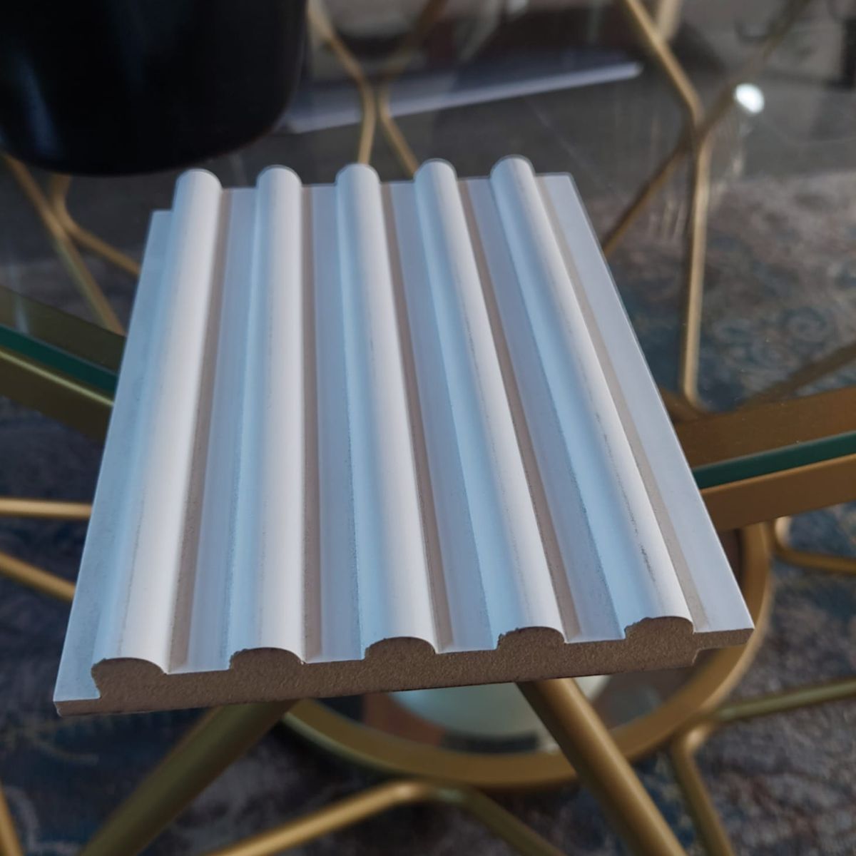 GENERICO - Wall Panel MDF Blanco 2800x118 mm