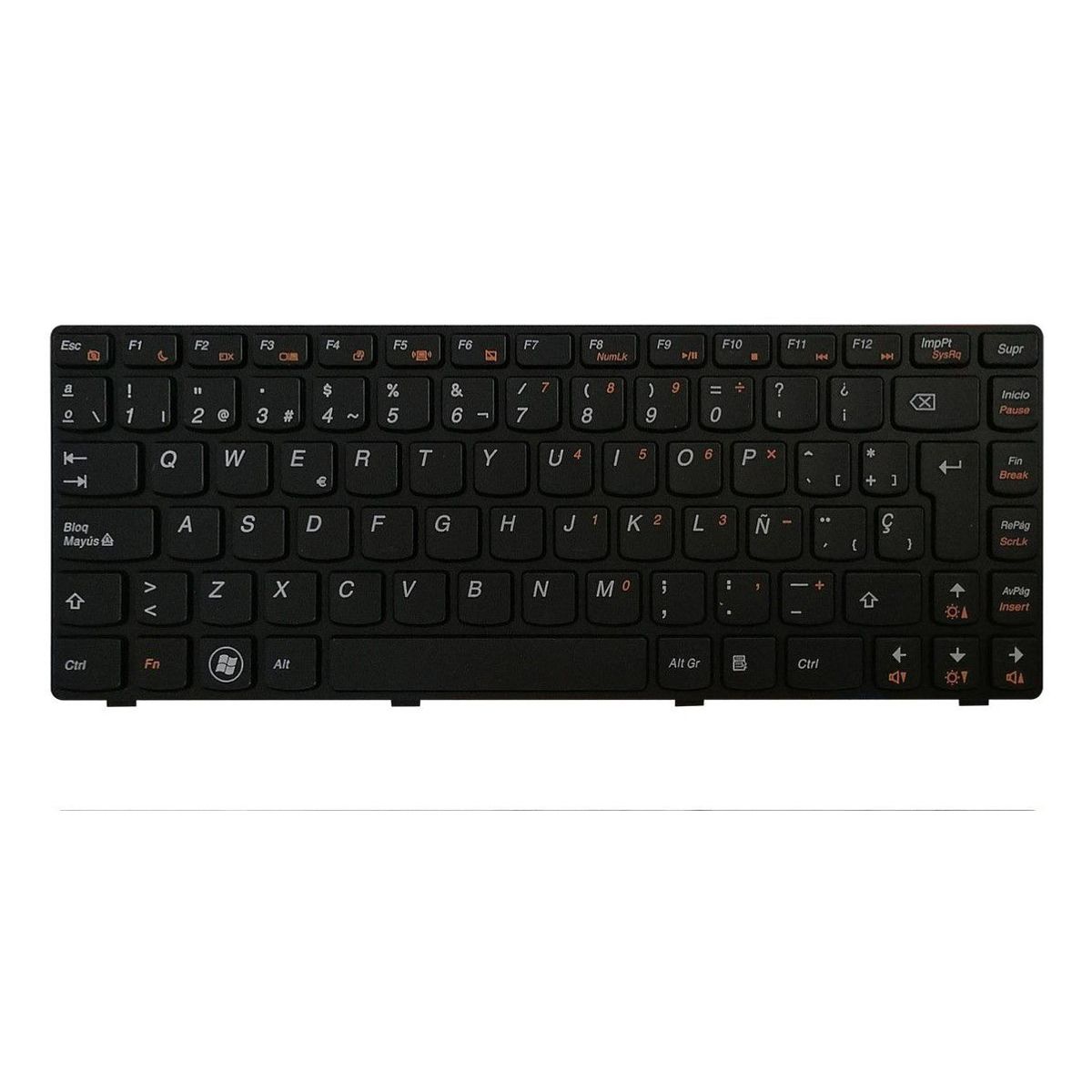 GENERICO - Teclado Compatible con  Z470, Z475, Z370, Z375, Z470AT, Z470 US