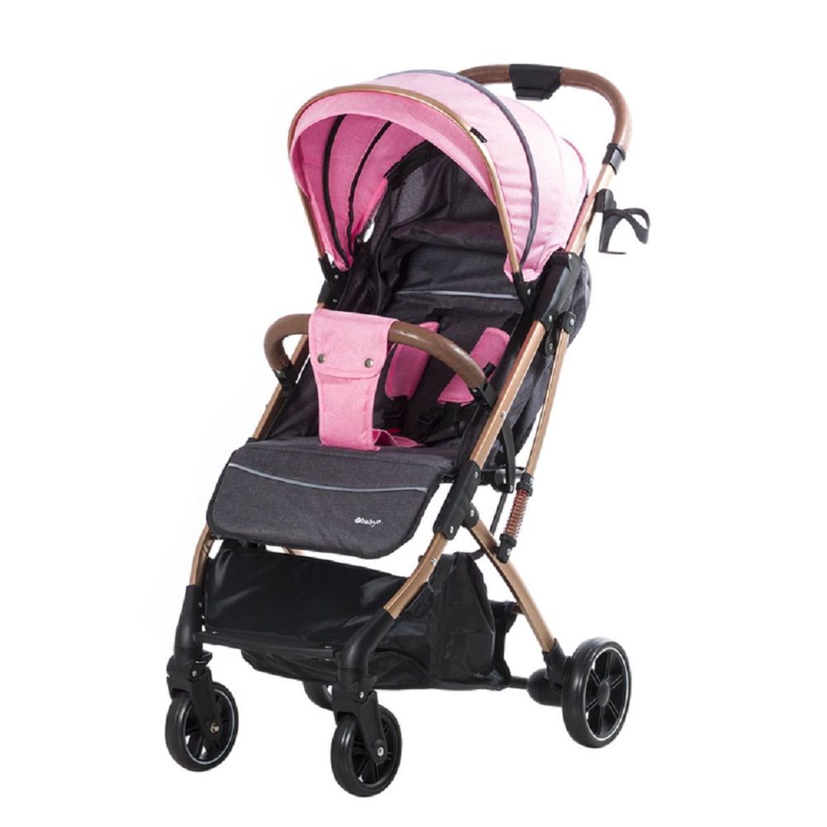 EBABY - Coche De Paseo Maleta SUNNY GOLD Rosado