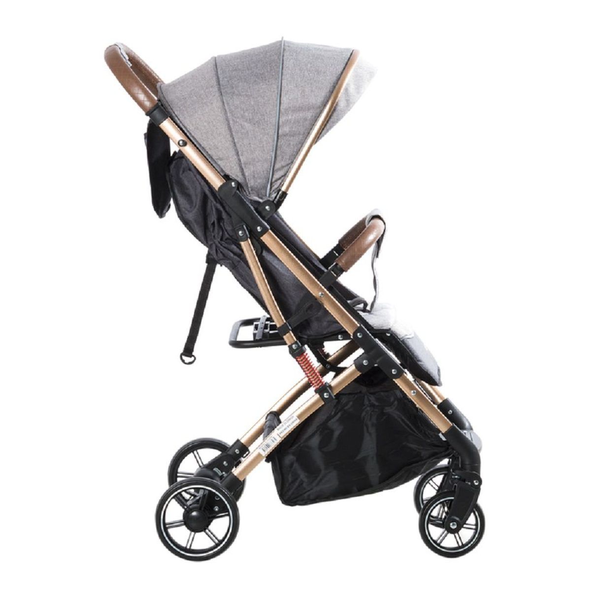 EBABY - Coche De Paseo Maleta SUNNY GOLD Gris claro