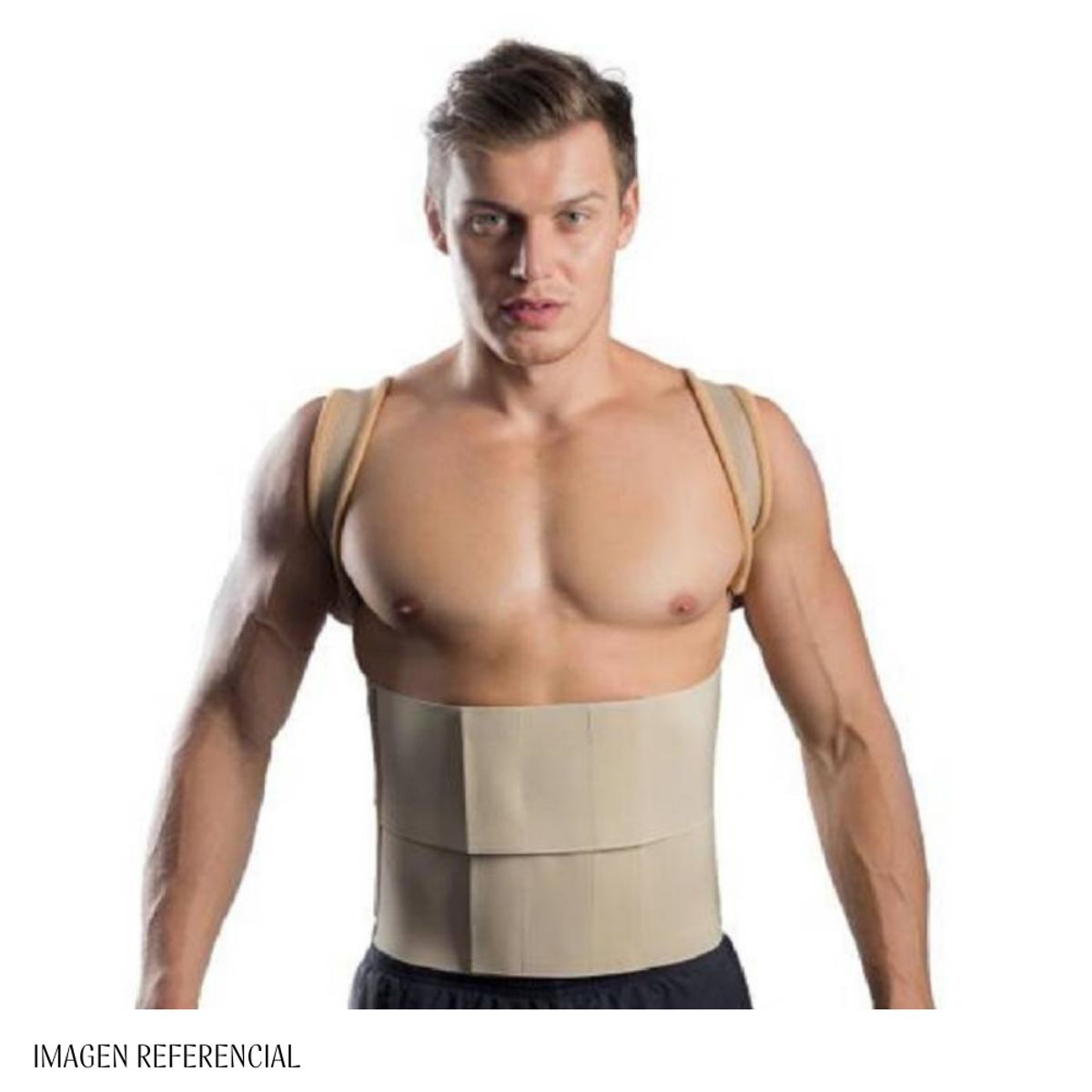 GENERICO - Faja Dorso Lumbar Talla L - Beige