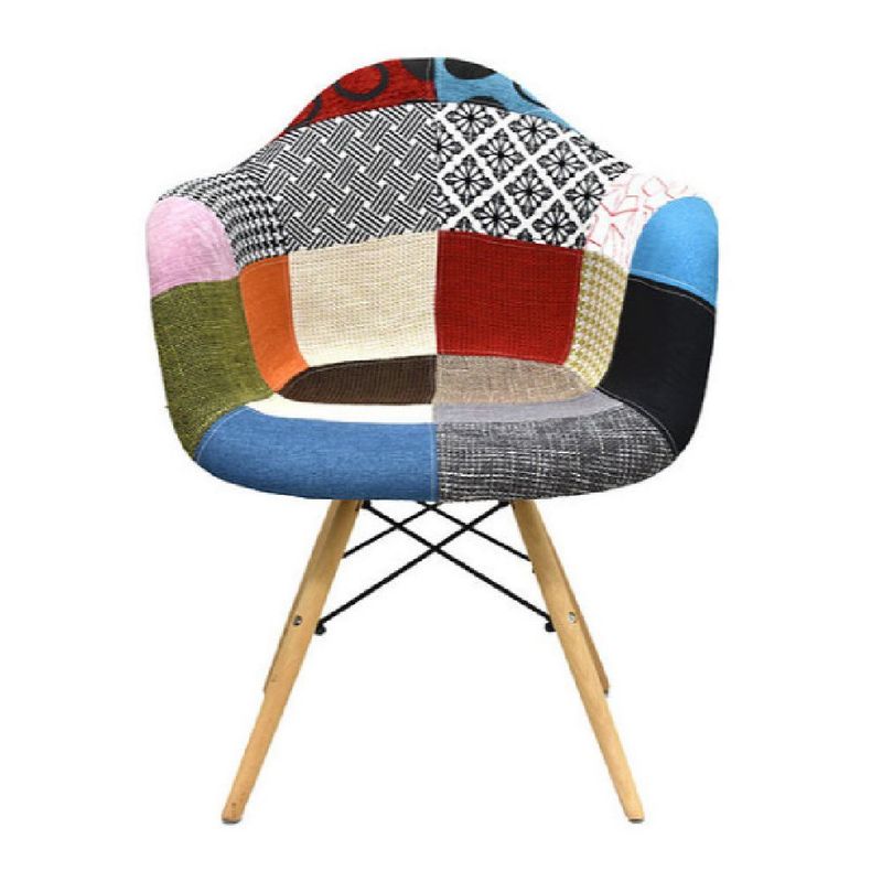 MOBELART - Silla Diseño Eames con brazos Parches möbelArt