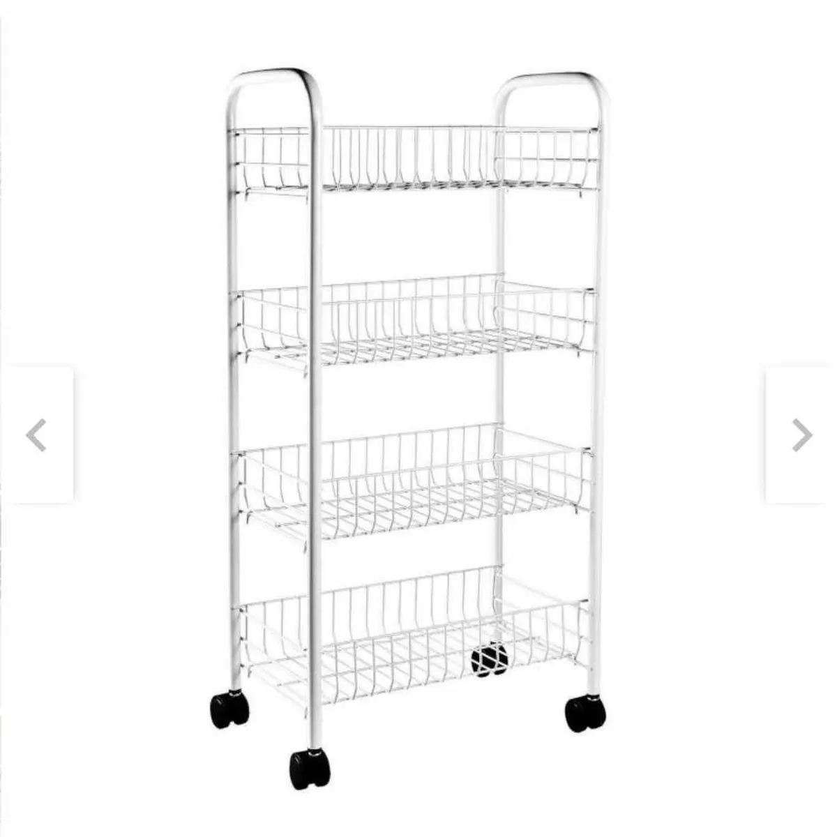 GENERICO - Frutero Verdulero de Cocina con Ruedas de 4 pisos Organizador Nuevo