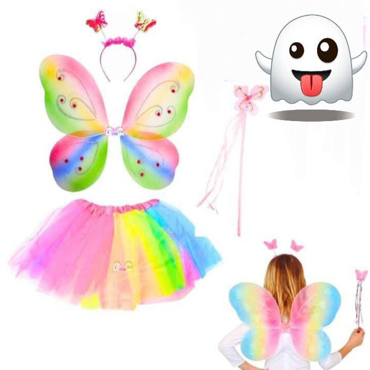 GENERICO - disfraz de mariposa o hada