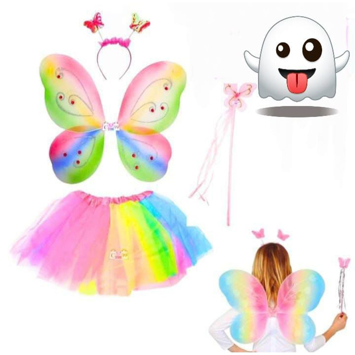 GENERICO - disfraz de mariposa o hada