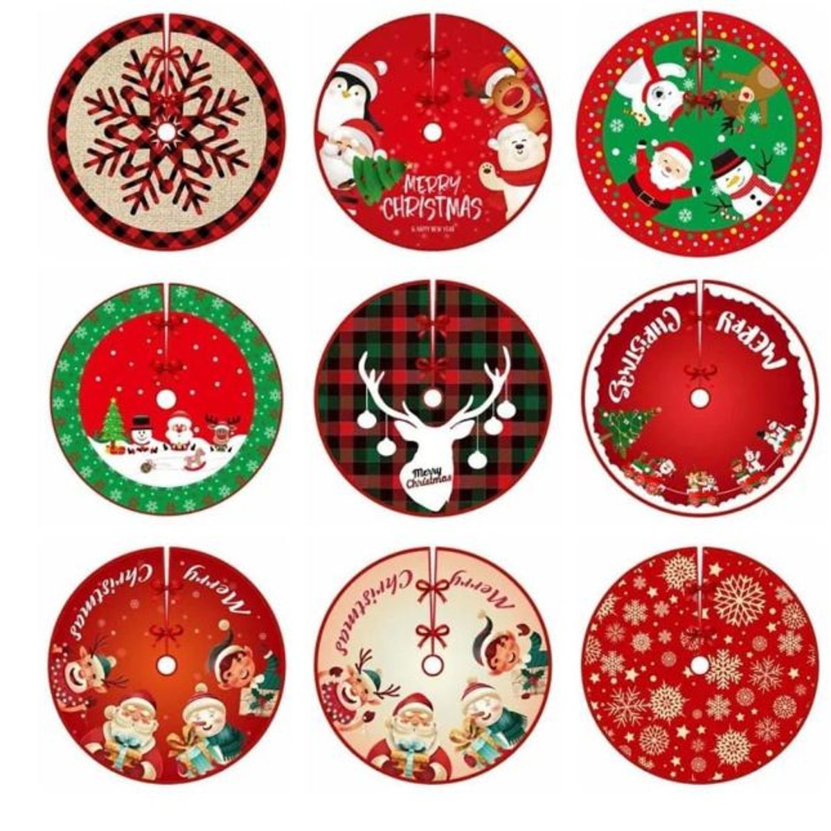 GENERICO - Piso de Arbol Rustico NAVIDEÑO