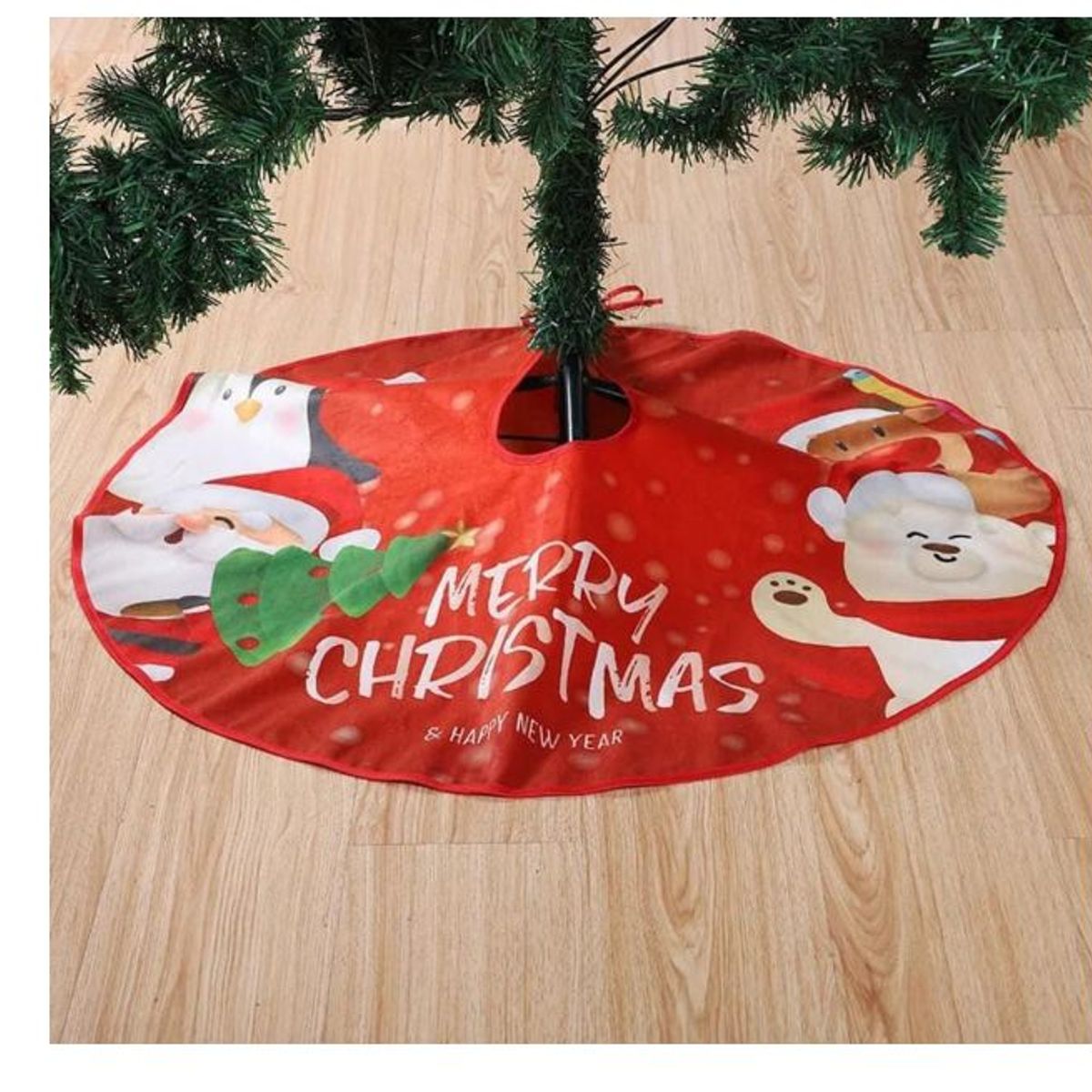 GENERICO - Piso de Arbol Rustico NAVIDEÑO