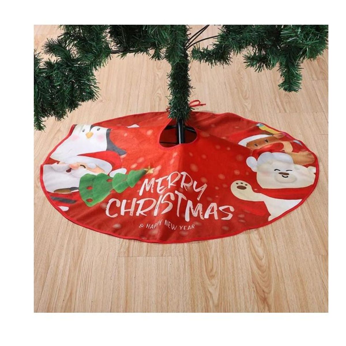 GENERICO - Piso de Arbol Rustico NAVIDEÑO