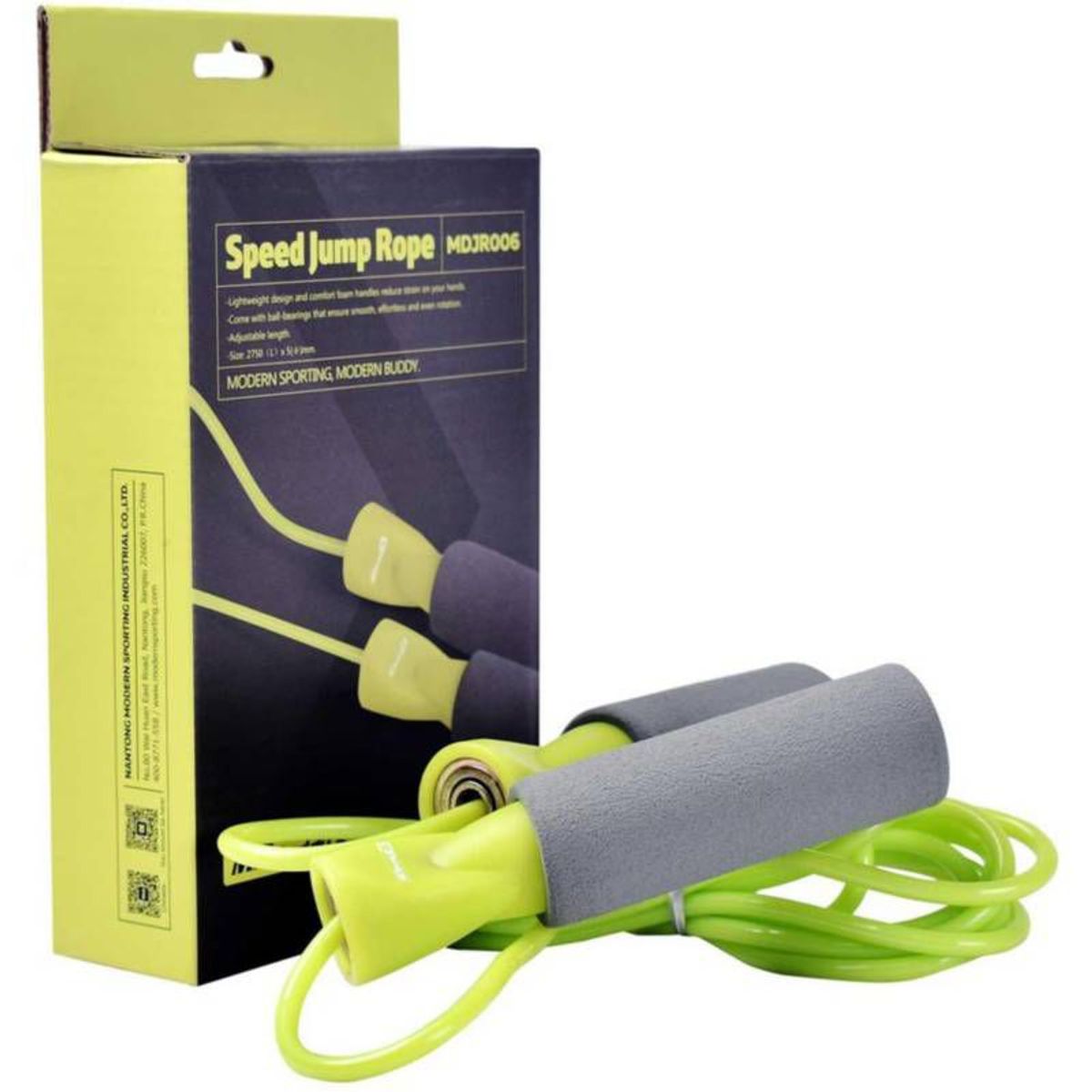 GENERICO - Soga para Saltar Angtop Verde