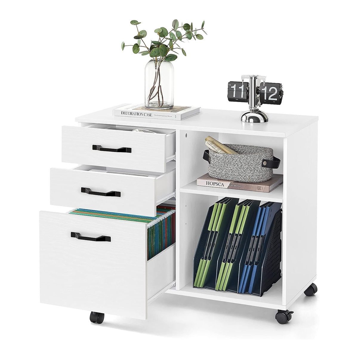 GENERICO - Archivador Armado De Tres Cajones Liverpool Blanco - Gaudi