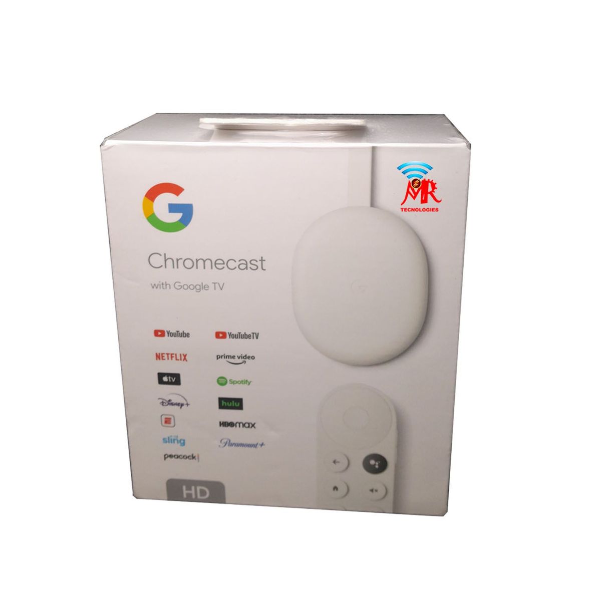 GOOGLE - Google Chromecast con Google TV HD 1080p