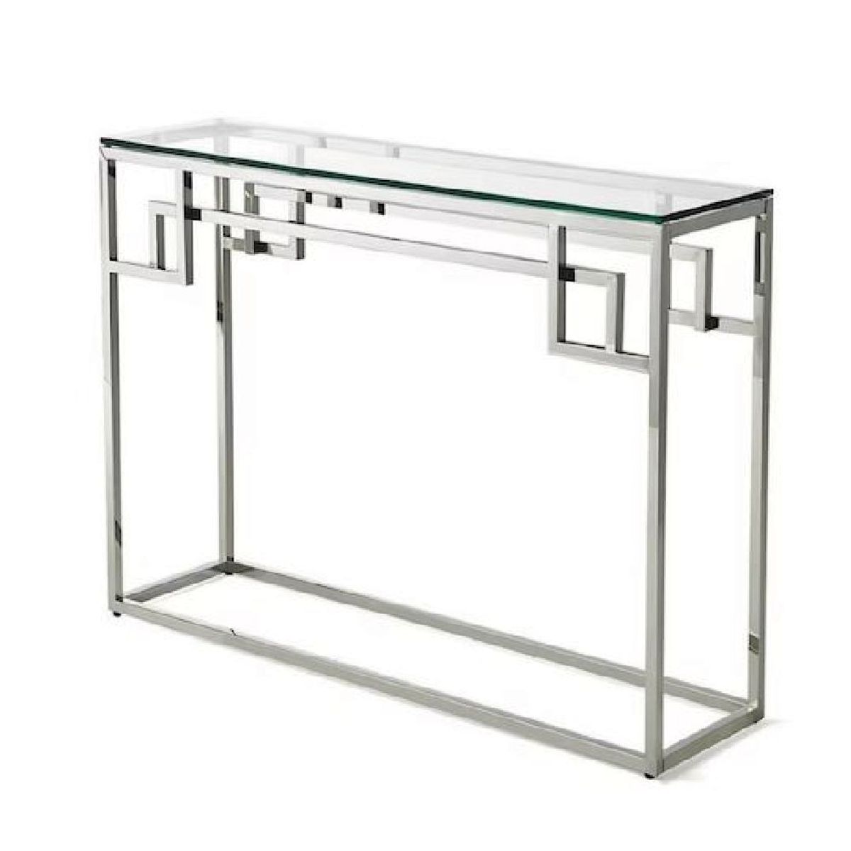 ALTO HOGAR - Consola Recibidor Giordano Acero Inoxidable Alto Hogar