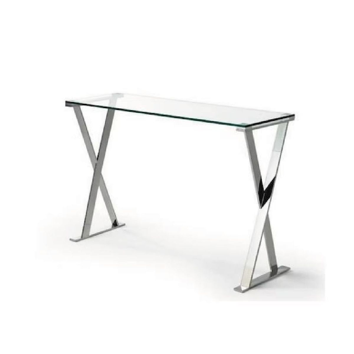 ALTO HOGAR - Consola Recibidor Kaola Acero Inoxidable Alto Hogar