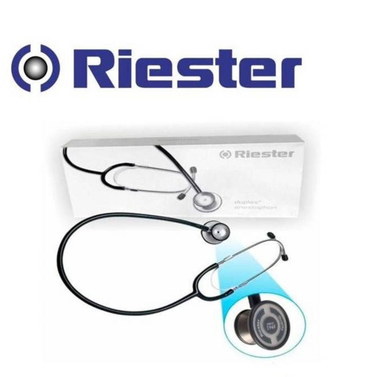 RIESTER - ESTETOSCOPIO RIESTER ANESTOPHON - NEGRO
