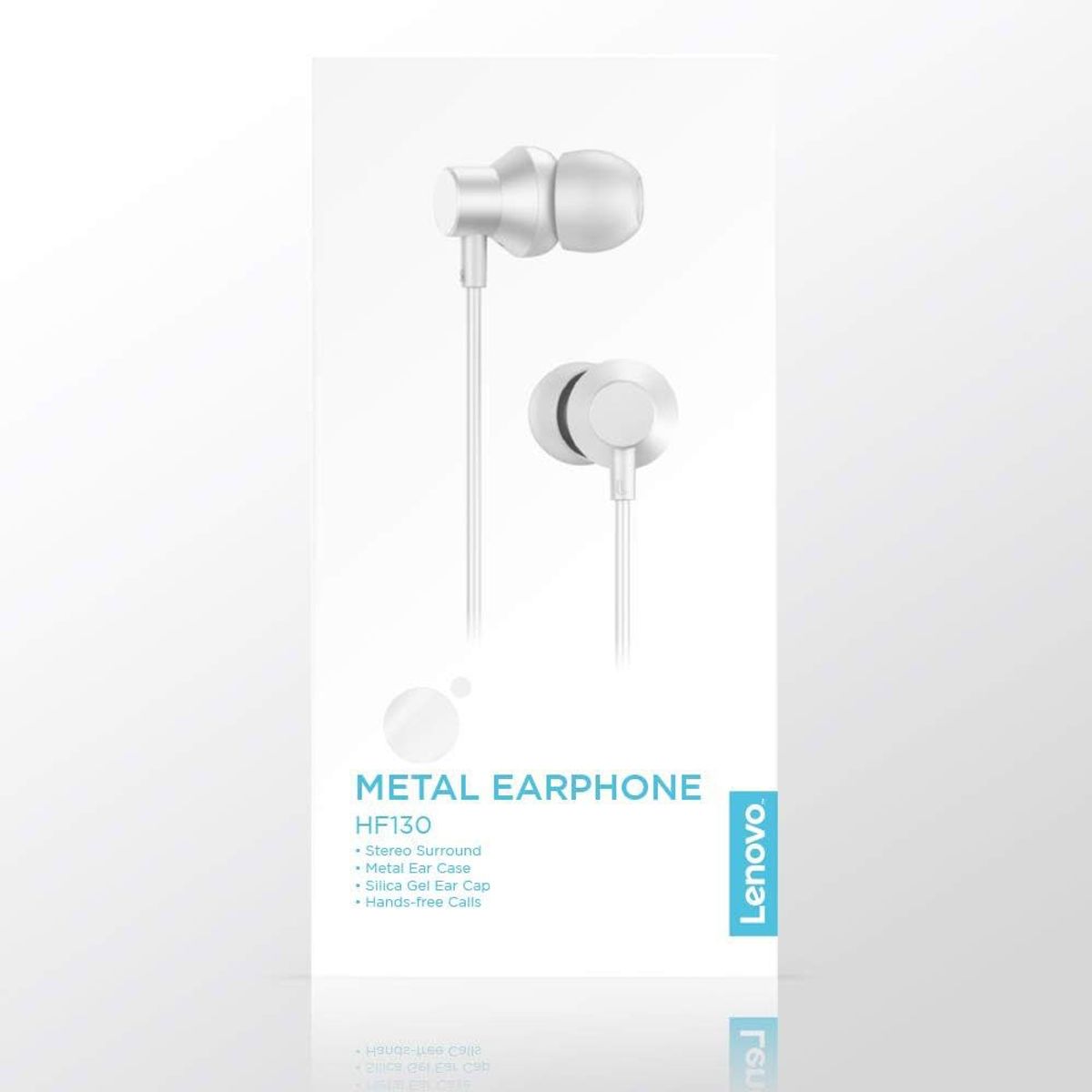 LENOVO - AUDIFONOS LENOVO CON CABLE BLANCO