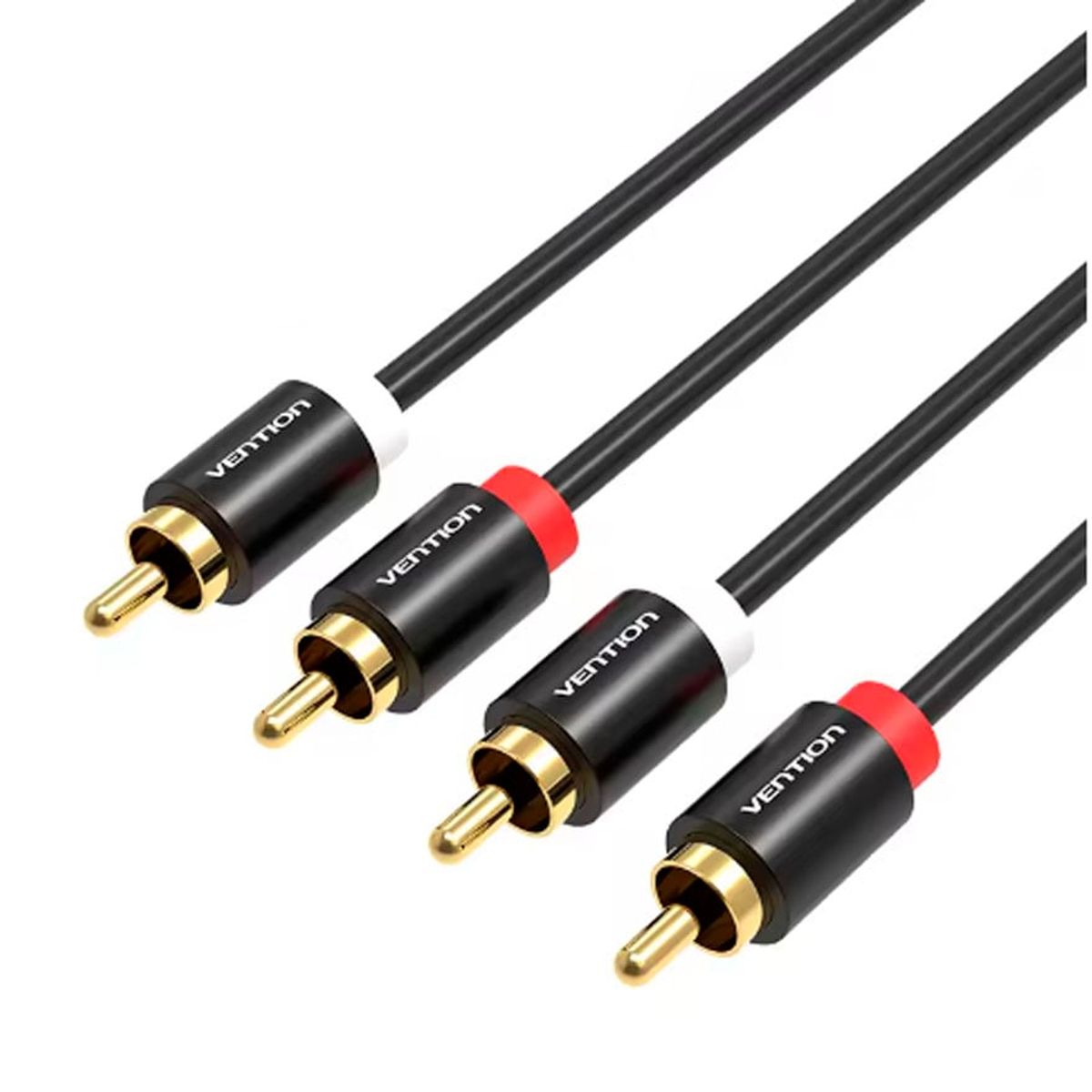 VENTION - Cable 2 Rca (3m) Audio Estereo Mp3 DVD Tv Delgado DJ