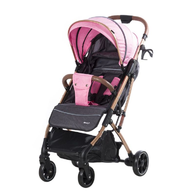 EBABY - Coche De Paseo Maleta SUNNY GOLD Rosado