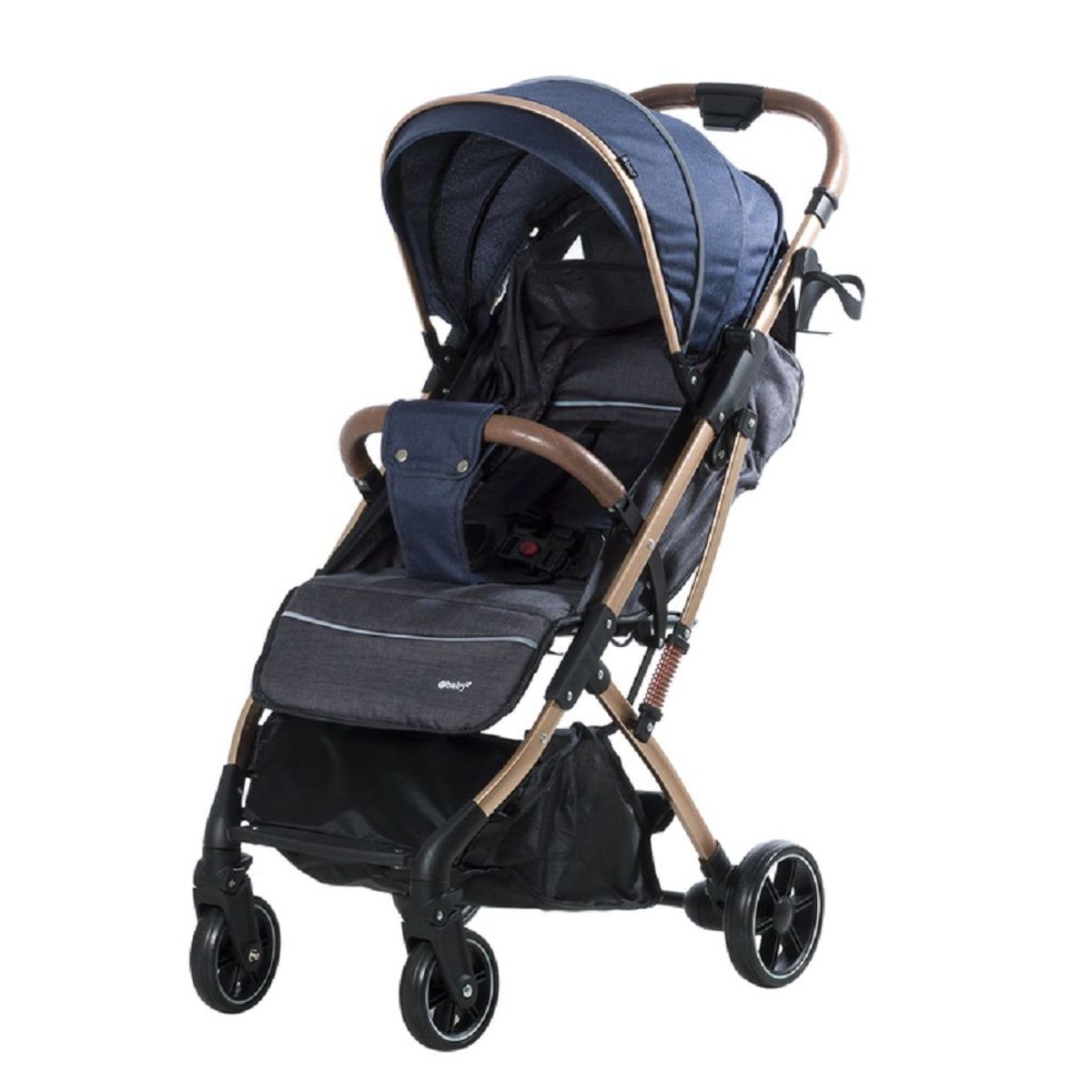 EBABY - Coche De Paseo Maleta SUNNY GOLD Azul