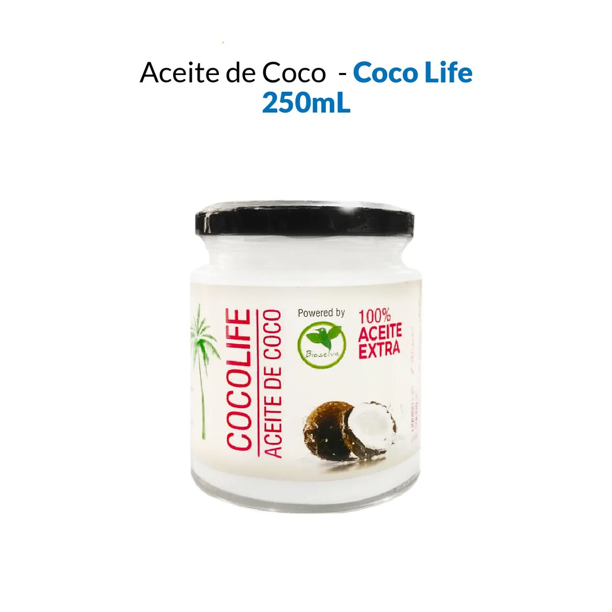 GENERICO - Coco Life - Aceite de Coco x 250 ml