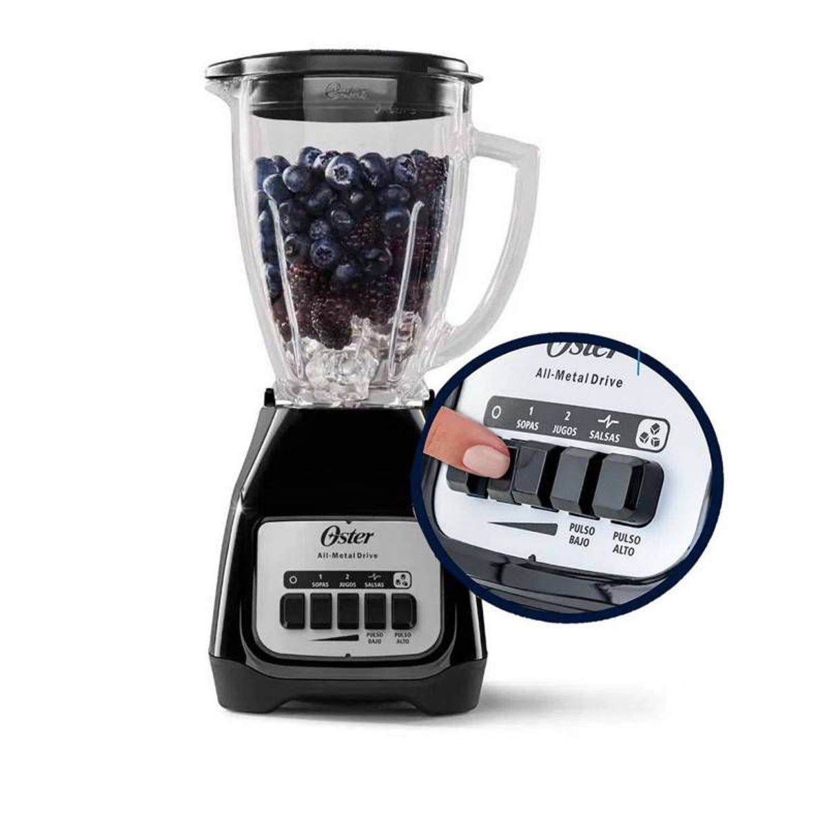 OSTER - Combo Oster Licuadora BLSTKAG-BPB 2Vel Hervidor