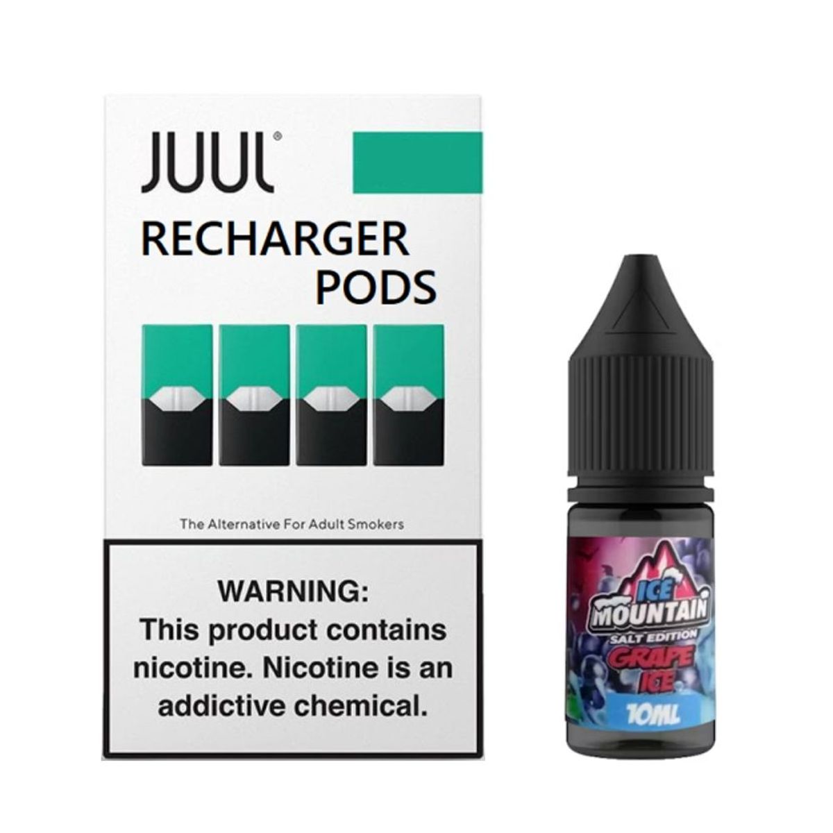 GENERICO - Cartuchos pod JUULdevice recargables 2ml