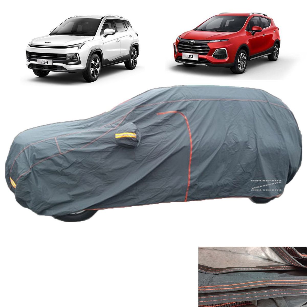 GENERICO - JS4 - JS3 - Funda Cobertor para Suv camioneta