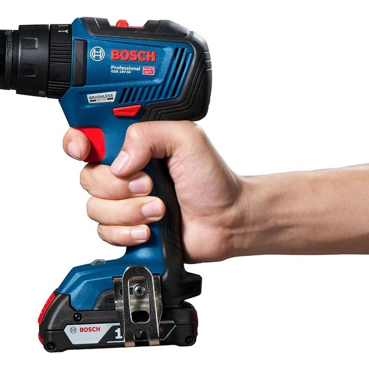 BOSCH - Atornillador para Drywall Bosch GTB185 2BAT+GSB 18V-50