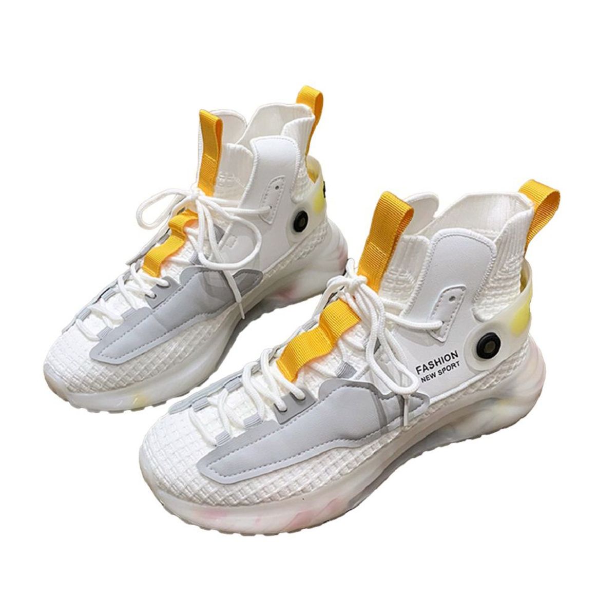 GENERICO - Zapatillas Pic Runner M62-2 talla 40US blanco con gris para hombre