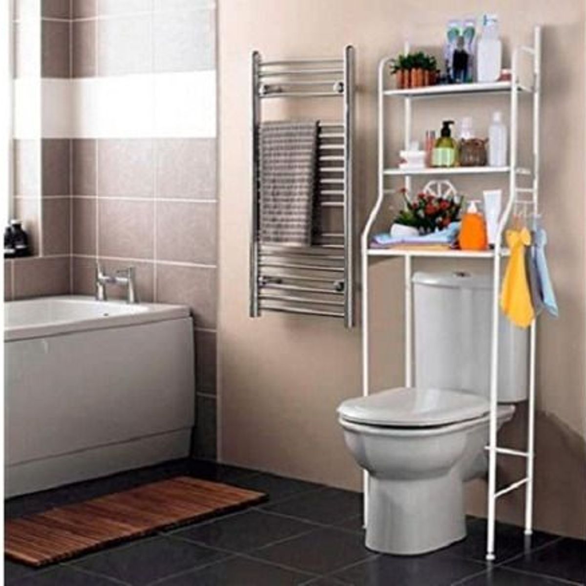 GENERICO - Organizador Estante Para Baño 3 Niveles