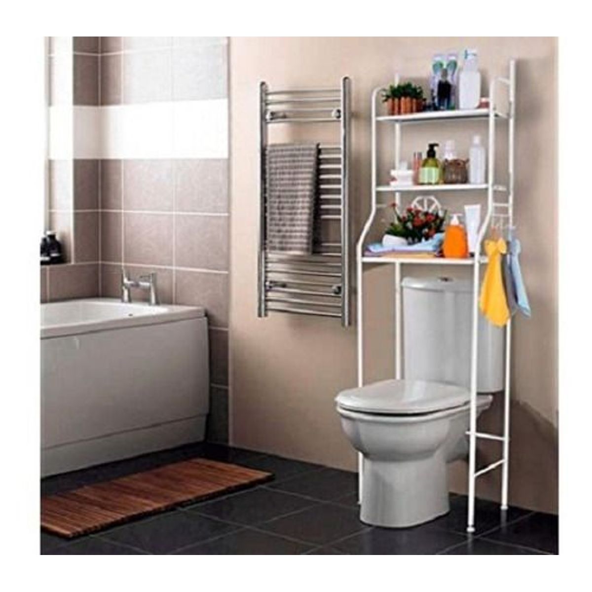 GENERICO - Organizador Estante Para Baño 3 Niveles