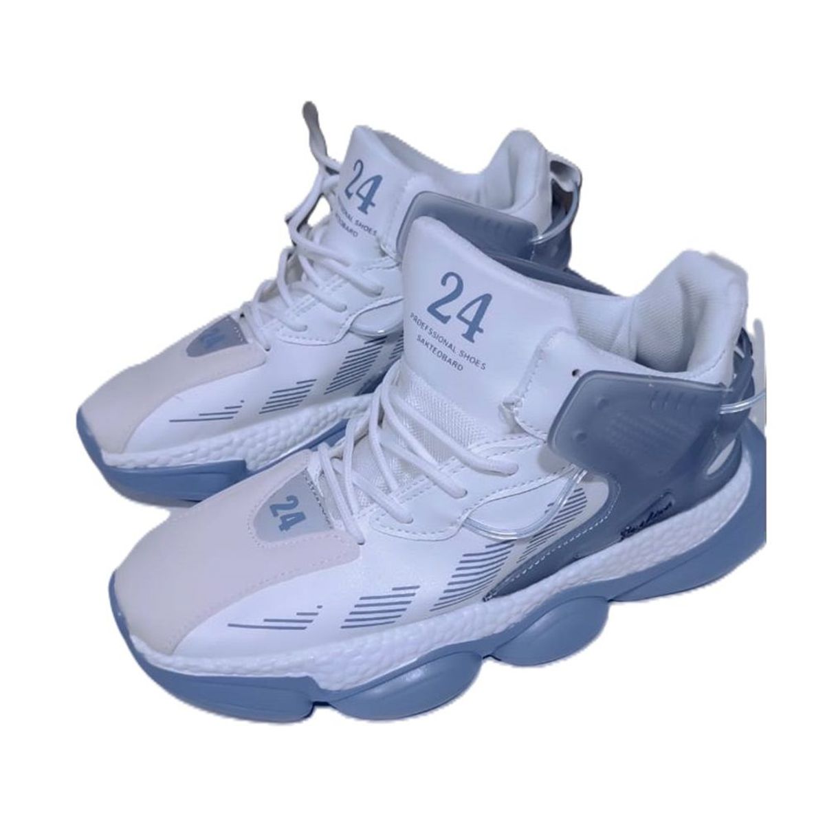 GENERICO - Zapatillas Pic Runner ML-002-3 talla 42US blanco con celeste para hombre