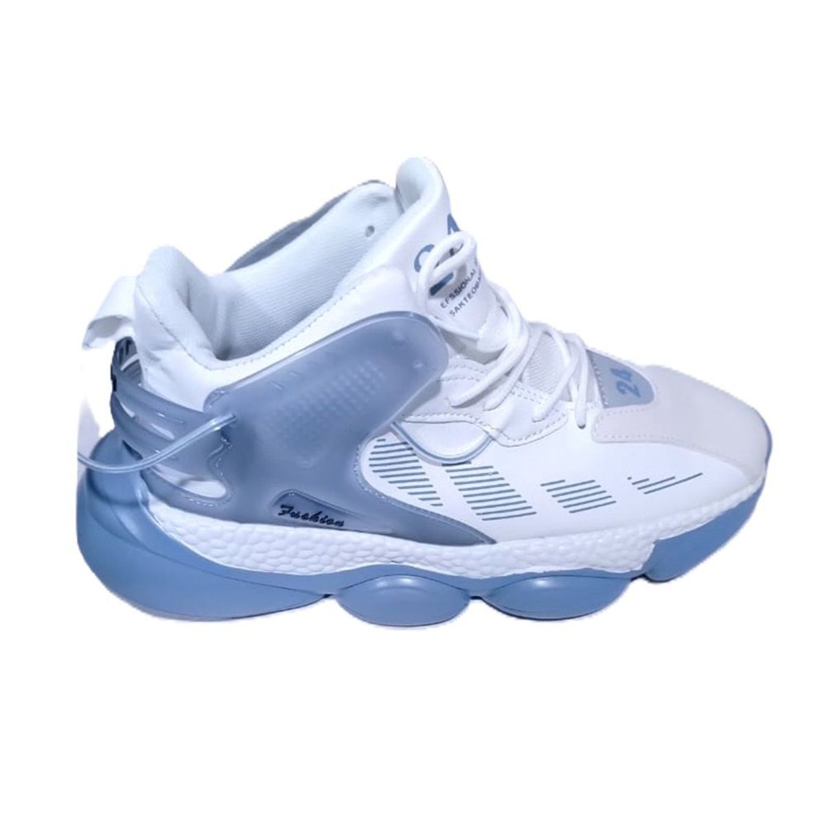 GENERICO - Zapatillas Pic Runner ML-002-3 talla 42US blanco con celeste para hombre