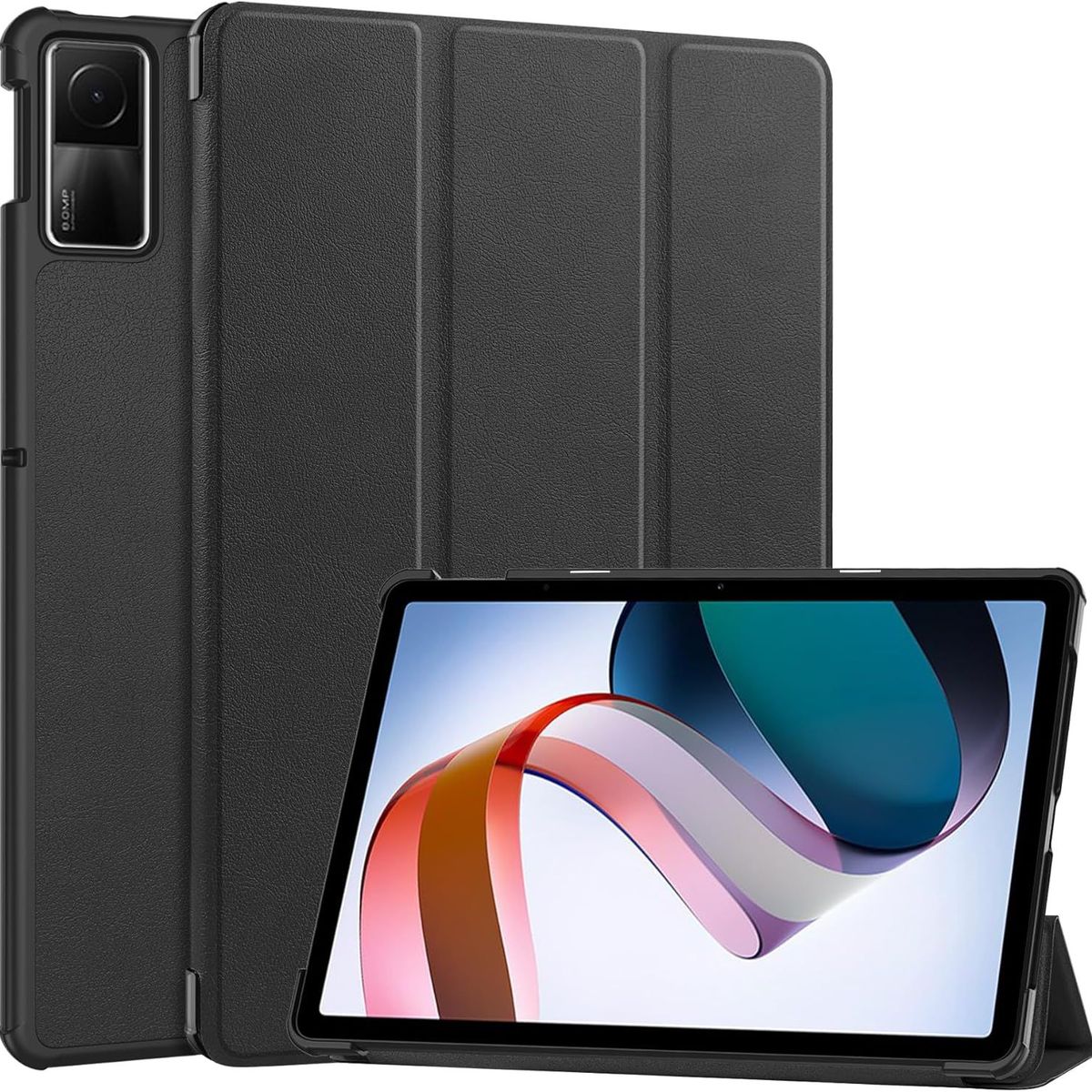 GENERICO - Funda Bookcover para Tablet Xiaomi Redmi Pad SE Negro