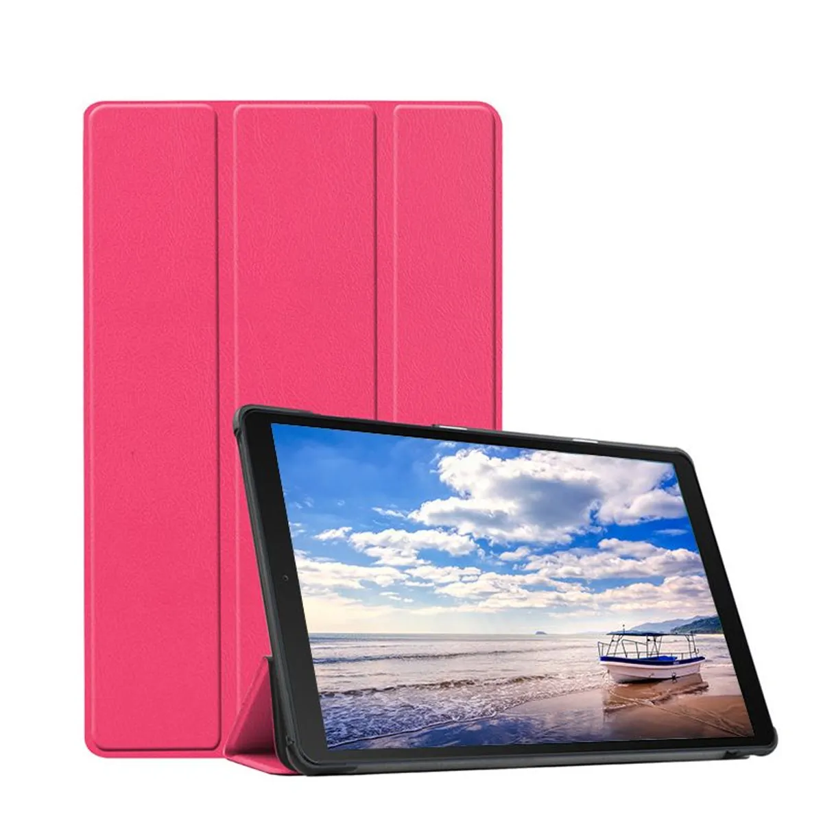 GENERICO - Funda Bookcover para Tablet Xiaomi Redmi Pad SE Fucsia