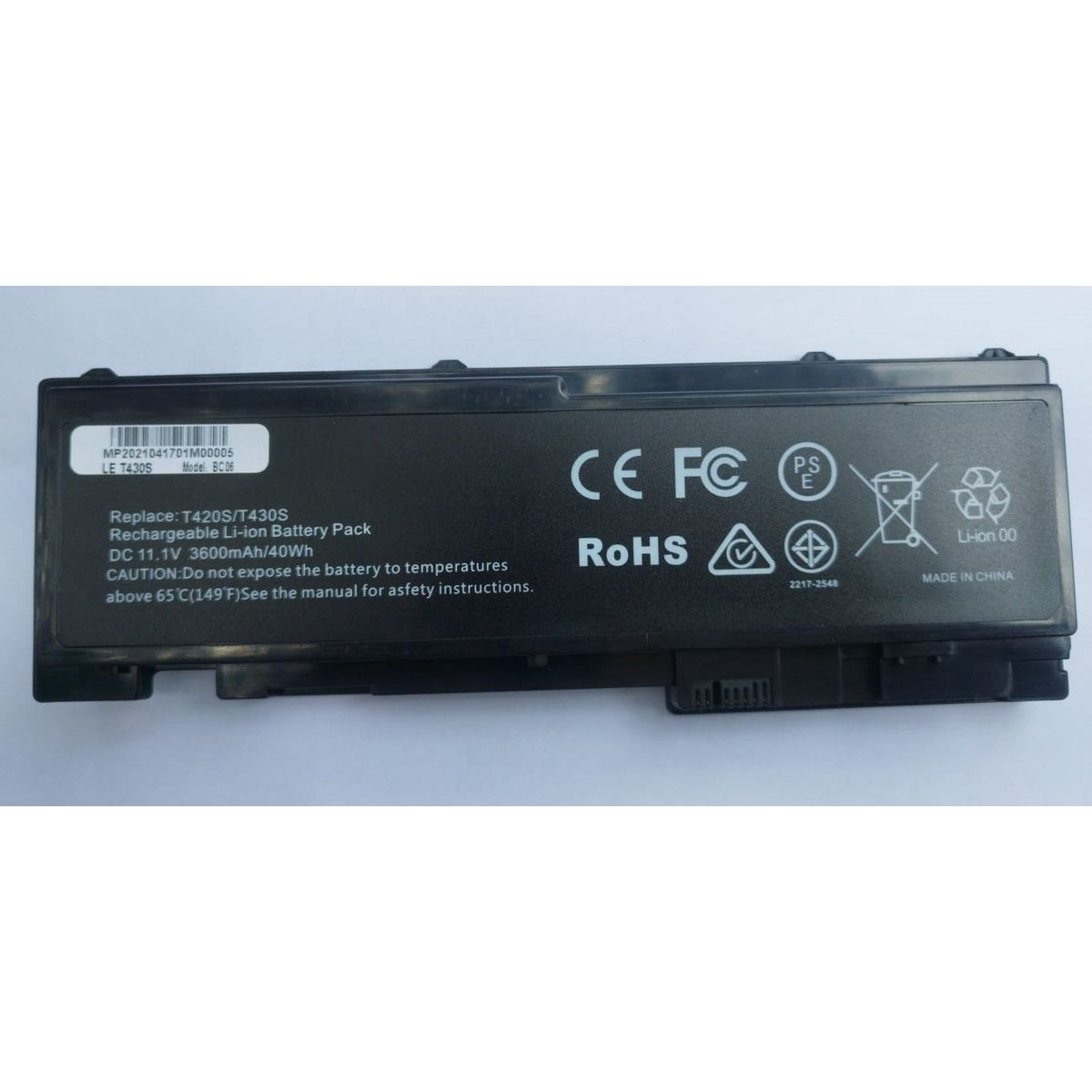 GENERICO - Batería para Laptop Lenovo ThinkPad T420i,  T420s,  T430S