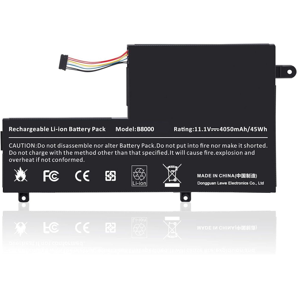 GENERICO - Batería para  L14M3P21 Ideapad Yoga 500-14ACL 510-14AST