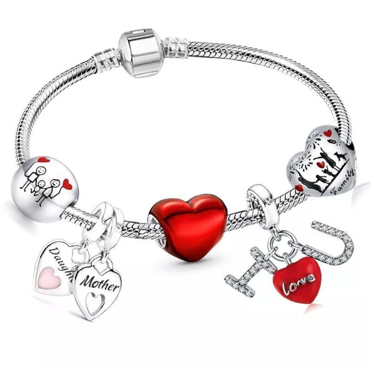 GENERICO - PULSERA CIRCULAR LOVE