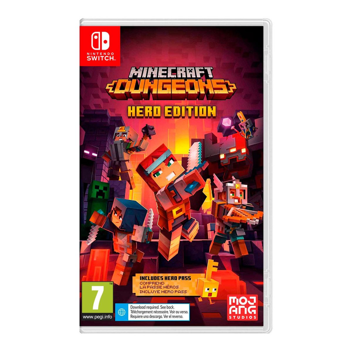 MOJANG - Minecraft Dungeons Hero Edition Nintendo Switch Euro