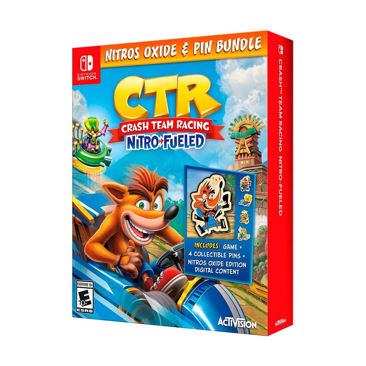 ACTIVISION - Crash Team Racing Nitros Oxide Pin Bundle Nintendo Switch