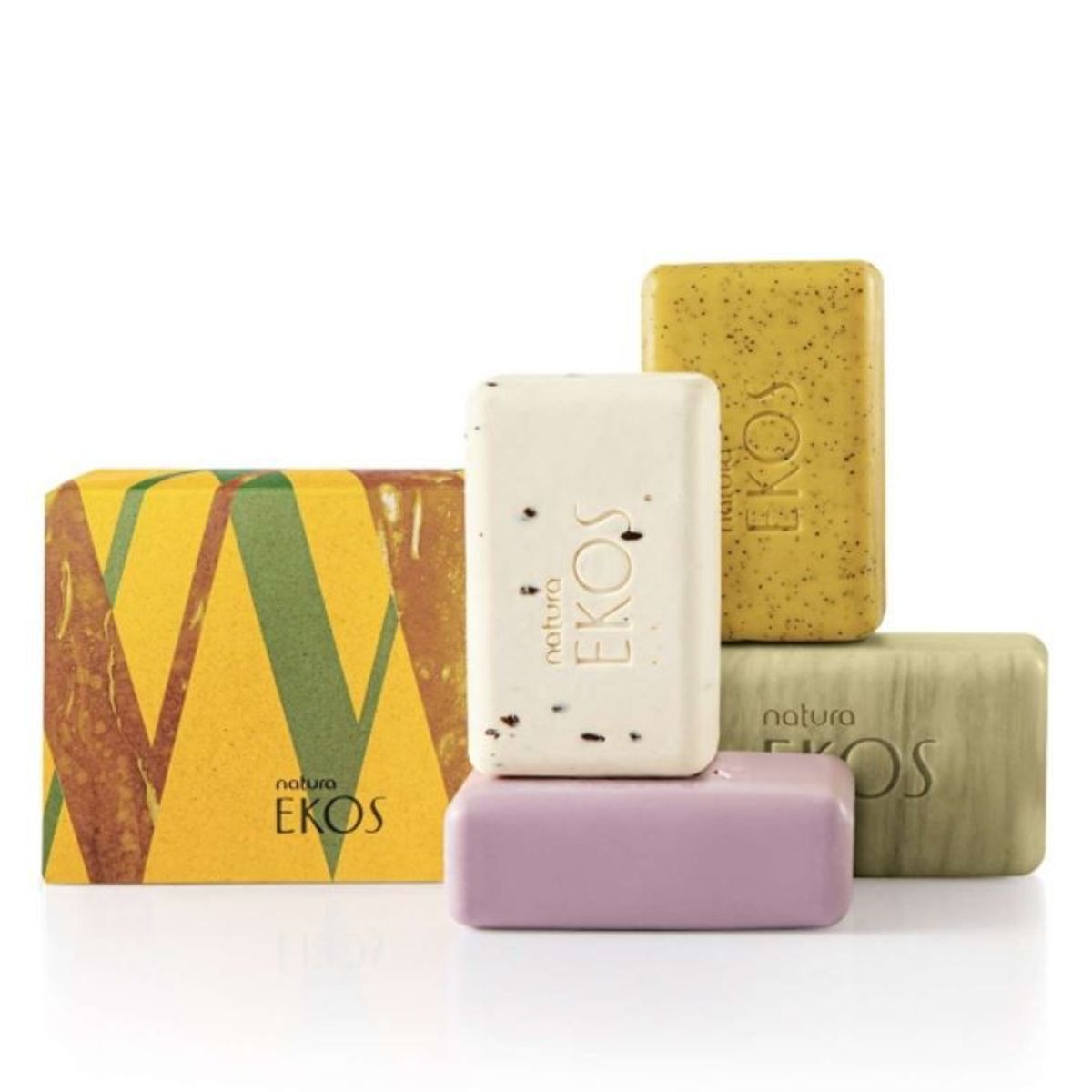 NATURA - Jabones Ekos  en Barra Cremosos y Exfoliantes - Natura