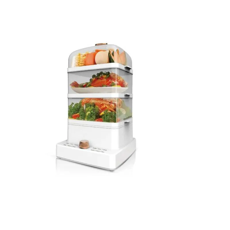 GENERICO - vaporera ALIMENTOS PORATIL 3 PISOS