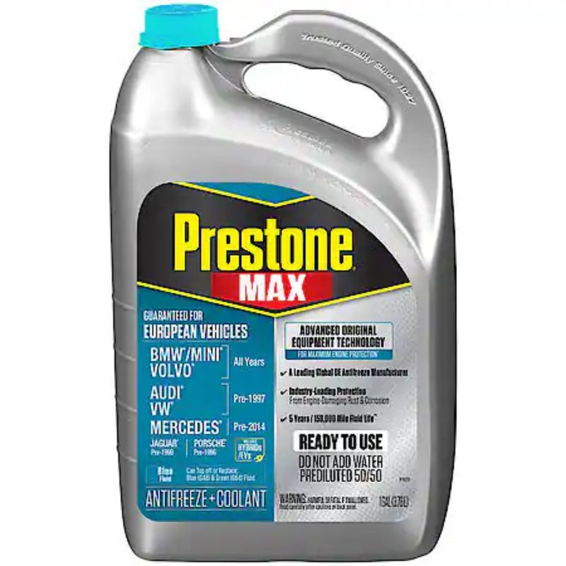 GENERICO - Refrigerante anticongelante European Cars Max 50% azul 1 gl