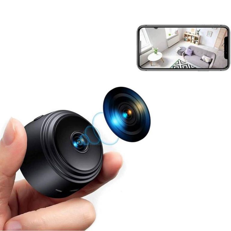 Mini Caméra Espion Full HD 1080P – WiFi – Micro Caméscope De Surveillance