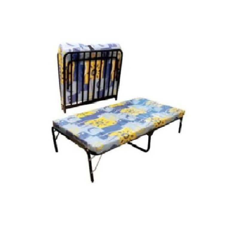 LH ELECTRONIC - Cama Plegable de 1 Plaza + Colchón de 2 Pulgadas