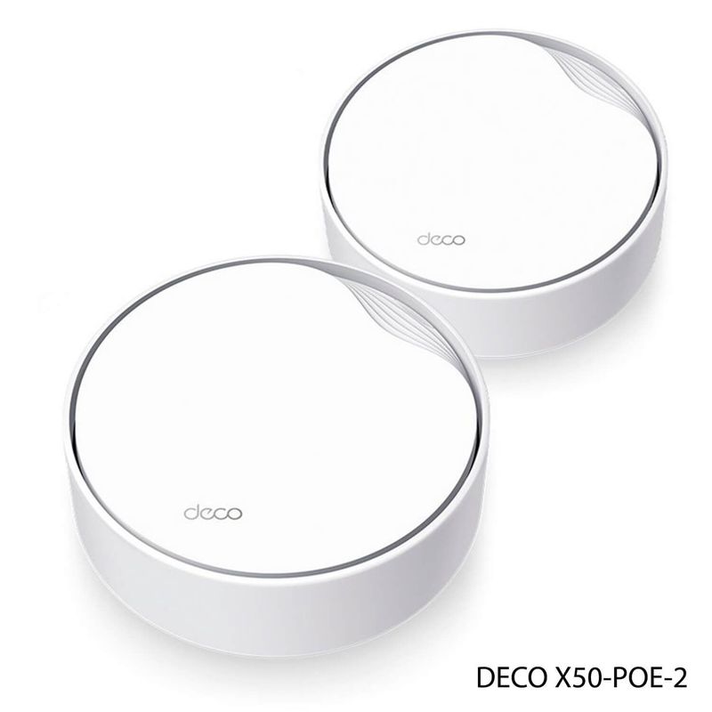 TP LINK - TP-LINK MESH KIT 2 WI-FI6 AX3000 CON POE (DECO X50-POE-2)